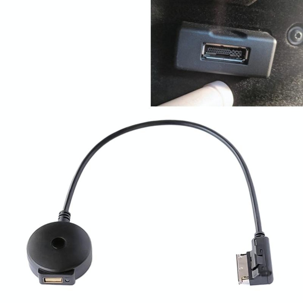 Car 3G System AMI Bluetooth Audio Cable + USB Interface Wiring Harness for Audi Q5 A5 A7 S5 Q7 A6L A8L A4L