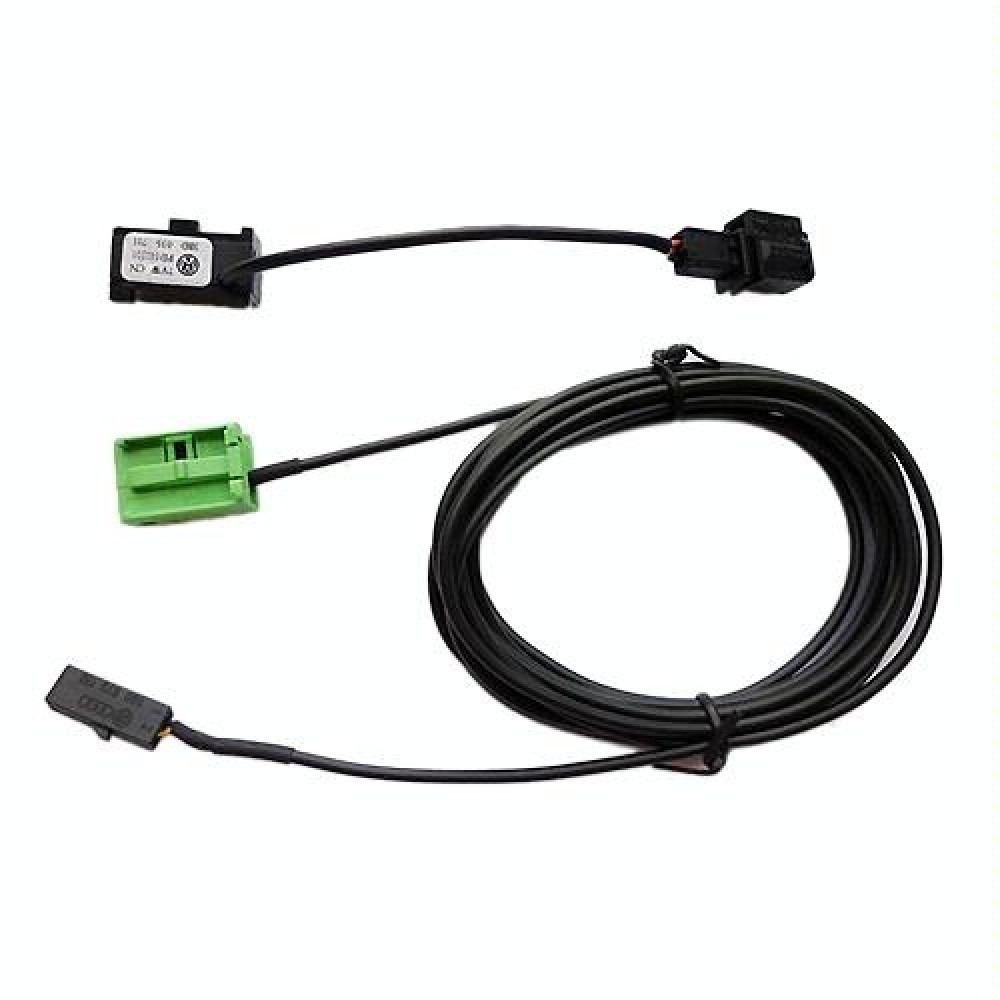 Car Bluetooth Phone Microphone Cable Wiring Harness for Volkswagen RCD510 RNS315, Cable Length: 4m