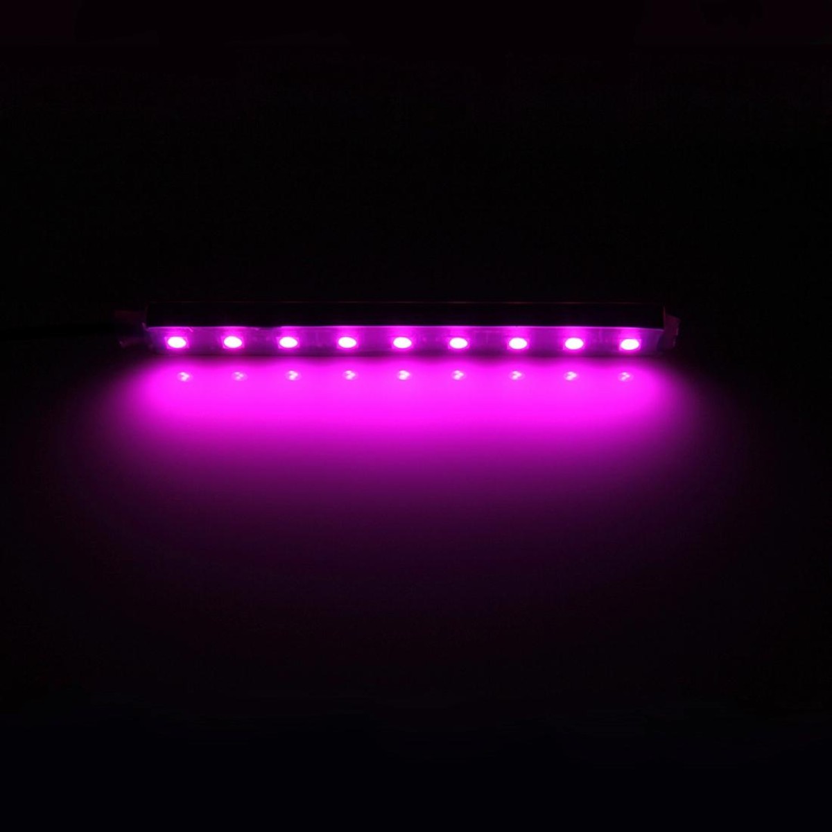 4 in 1 4.5W 36 SMD-5050-LEDs RGB Car Interior Floor Decoration Atmosphere Neon Light Lamp, DC 12V (Pink Light)