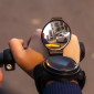 Bicycle 360 Degree Back Mirror Arm Wrist Strap Rear View Mirror