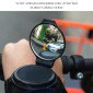 Bicycle 360 Degree Back Mirror Arm Wrist Strap Rear View Mirror