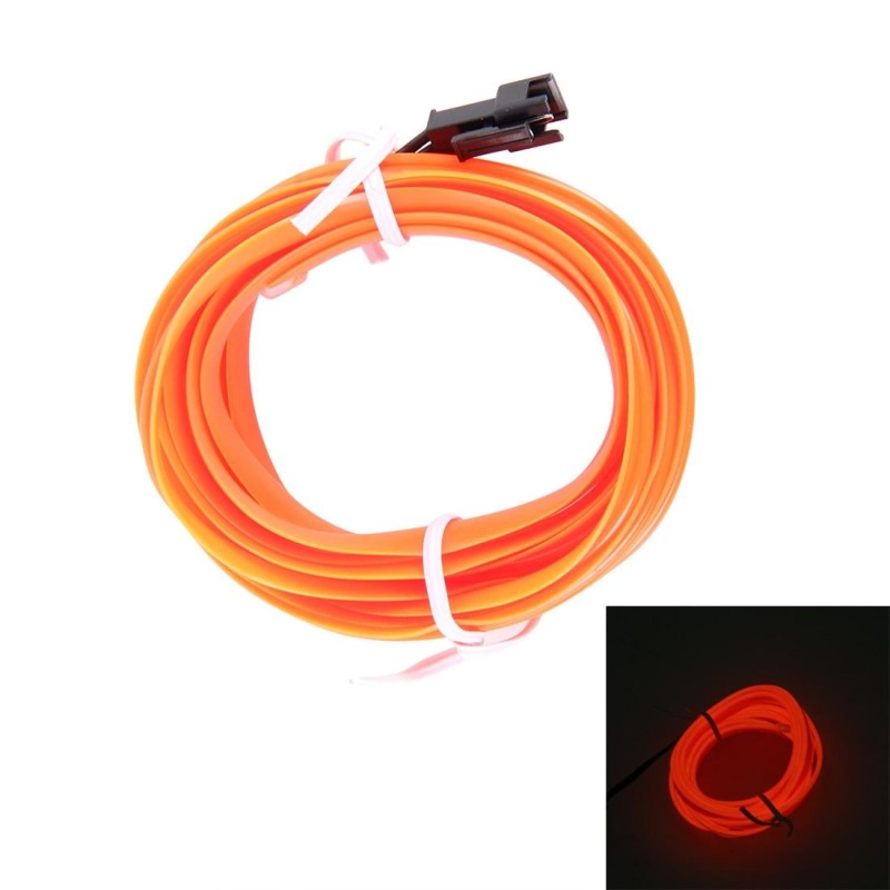1M  Cold Light Flexible LED Strip Light For Car Decoration (Orange Light)