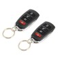 Car Safety Warning Alarm System with Two Remote Controls, DC 12V