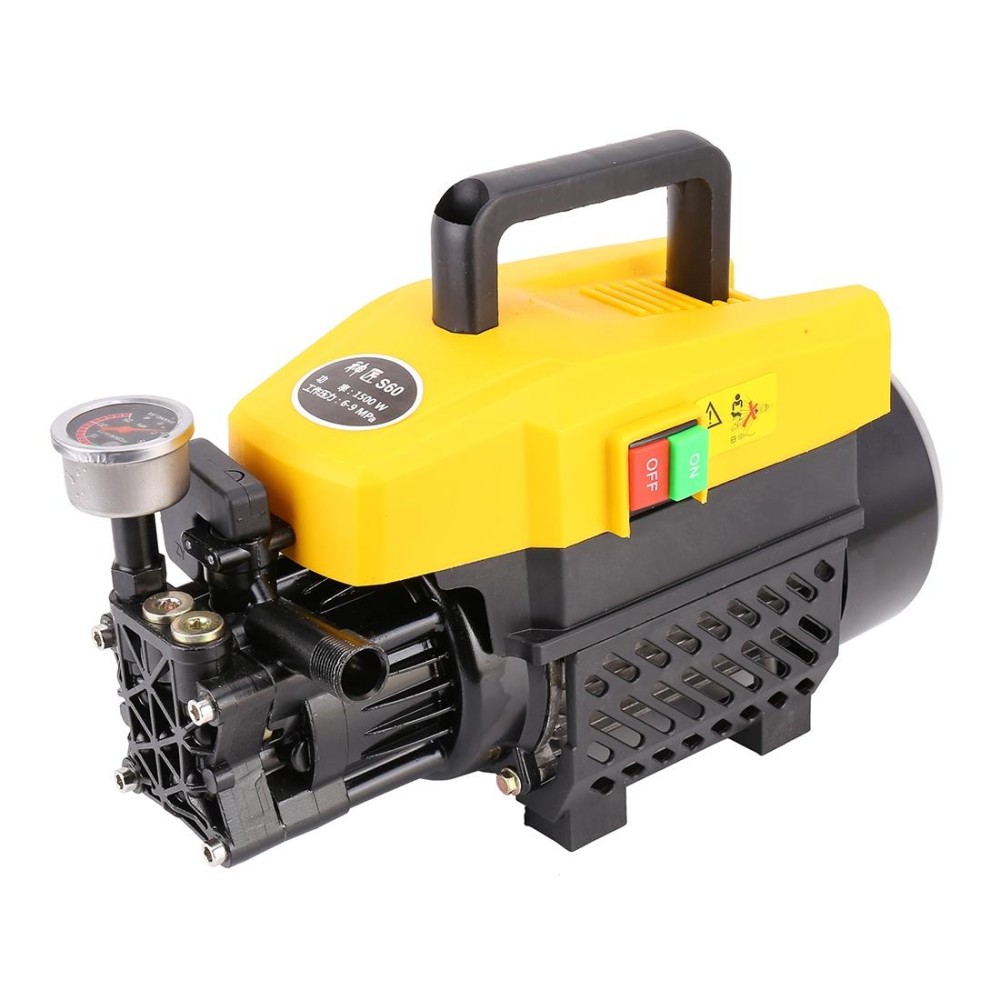 Portable Fully Automatic High Pressure Outdoor Car Washing Machine Vehicle Washing Tools, with Short Gun and 10m High Pressure Tube