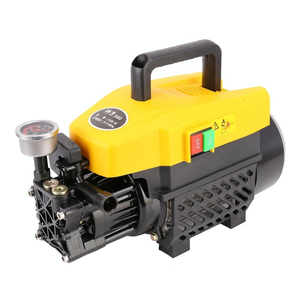 Portable Fully Automatic High Pressure Outdoor Car Washing Machine Vehicle Washing Tools, with Short Gun and 15m High Pressure Tube