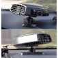 Car Portable Heater Hot Cool Fan Windscreen Window Demister Defroster DC 24V (Grey)