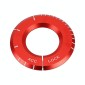 For Mercedes-Benz Metal Ignition Key Ring, Diameter: 4.8cm (Red)