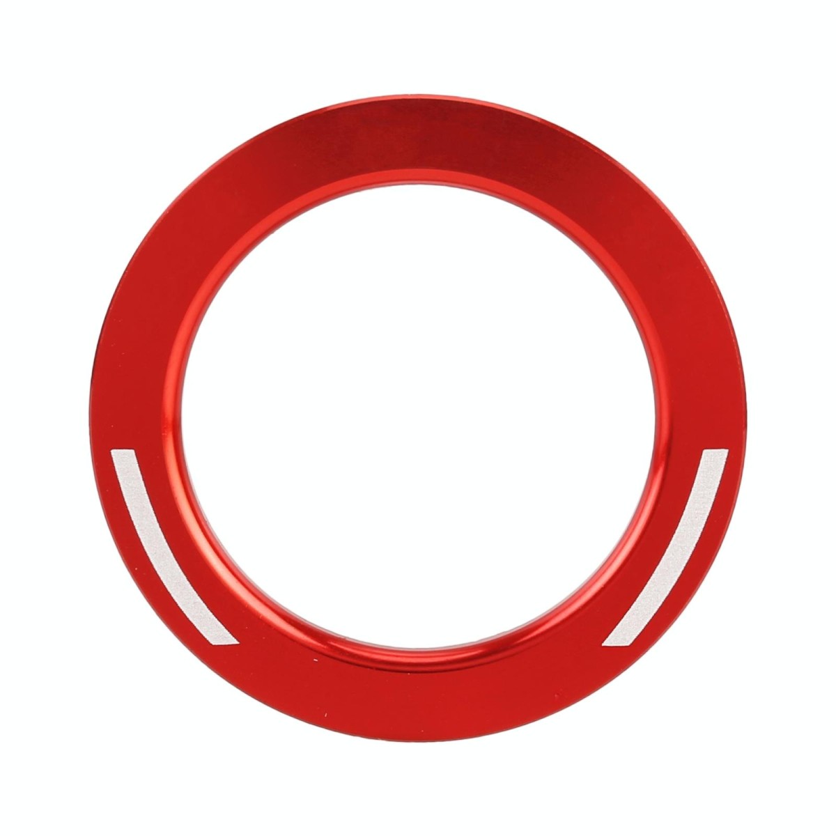 For Honda Metal Ignition Key Ring, Diameter: 3.9cm (Red)