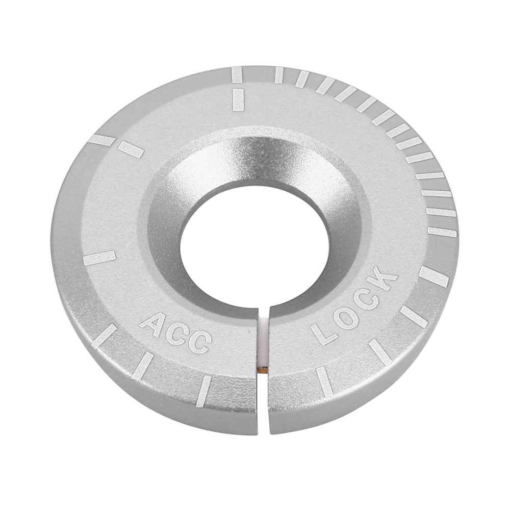 For Volkswagen Metal Ignition Key Ring, Diameter: 4.8cm (Silver)