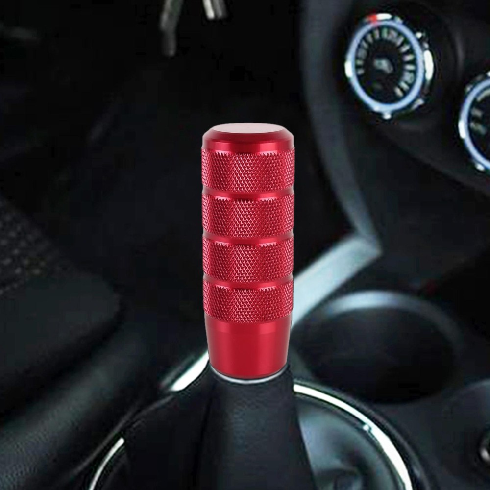 Universal Car Threaded Post Gear Head Gear Shift Knob (Red)