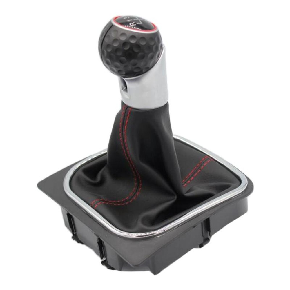 Car Shift Handball Gear Lever Gear Shift Knob for Volkswagen Golf 6, Gear Position: 6-stall