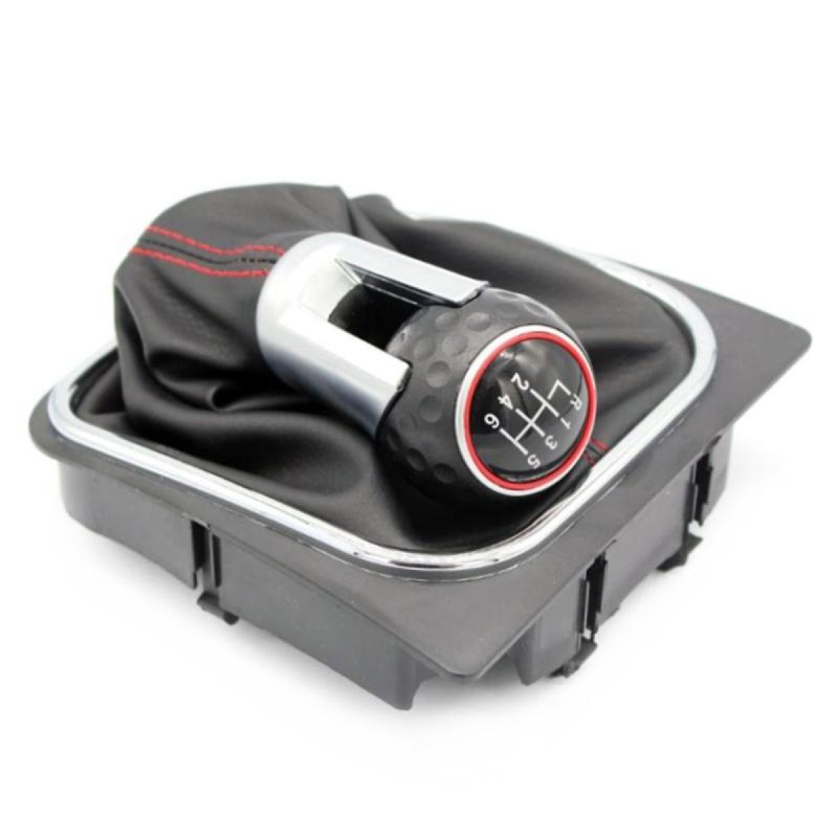 Car Shift Handball Gear Lever Gear Shift Knob for Volkswagen Golf 6, Gear Position: 6-stall