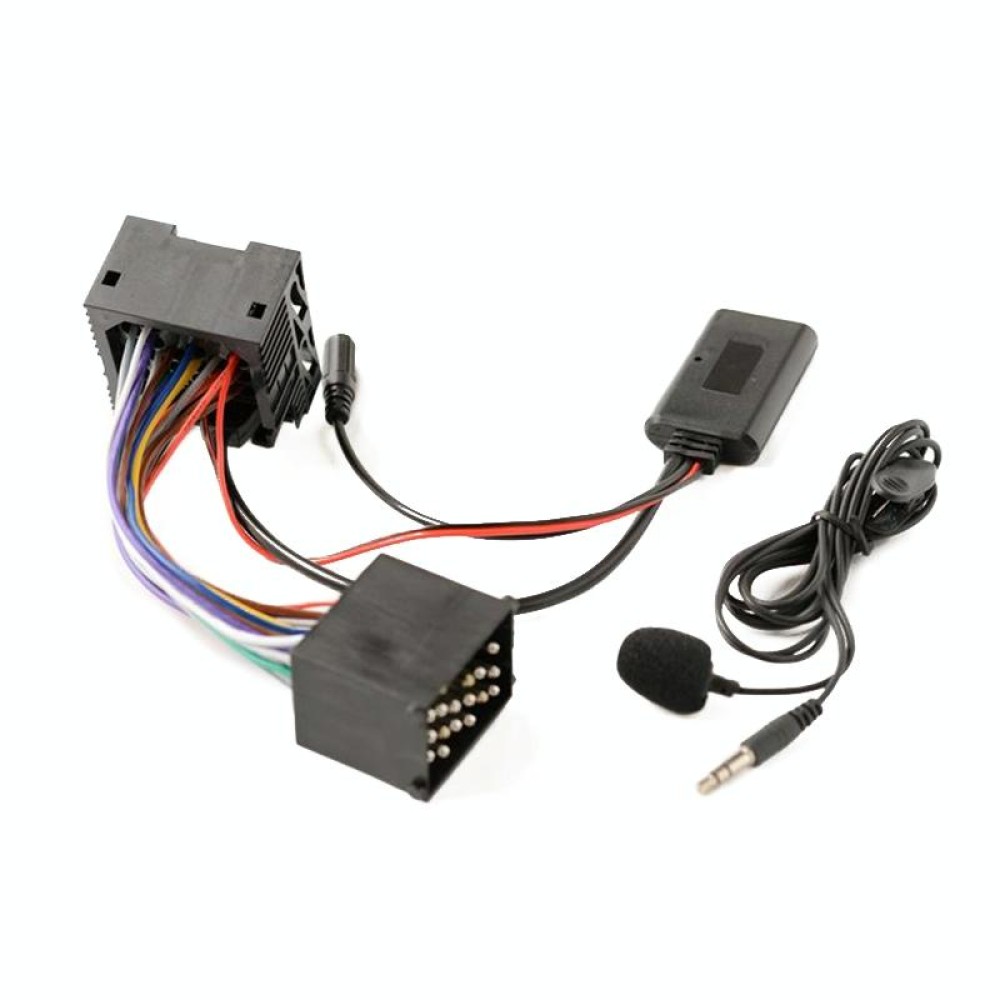 Car AUX Wireless Bluetooth Audio Cable with MIC Call Function for BMW E46