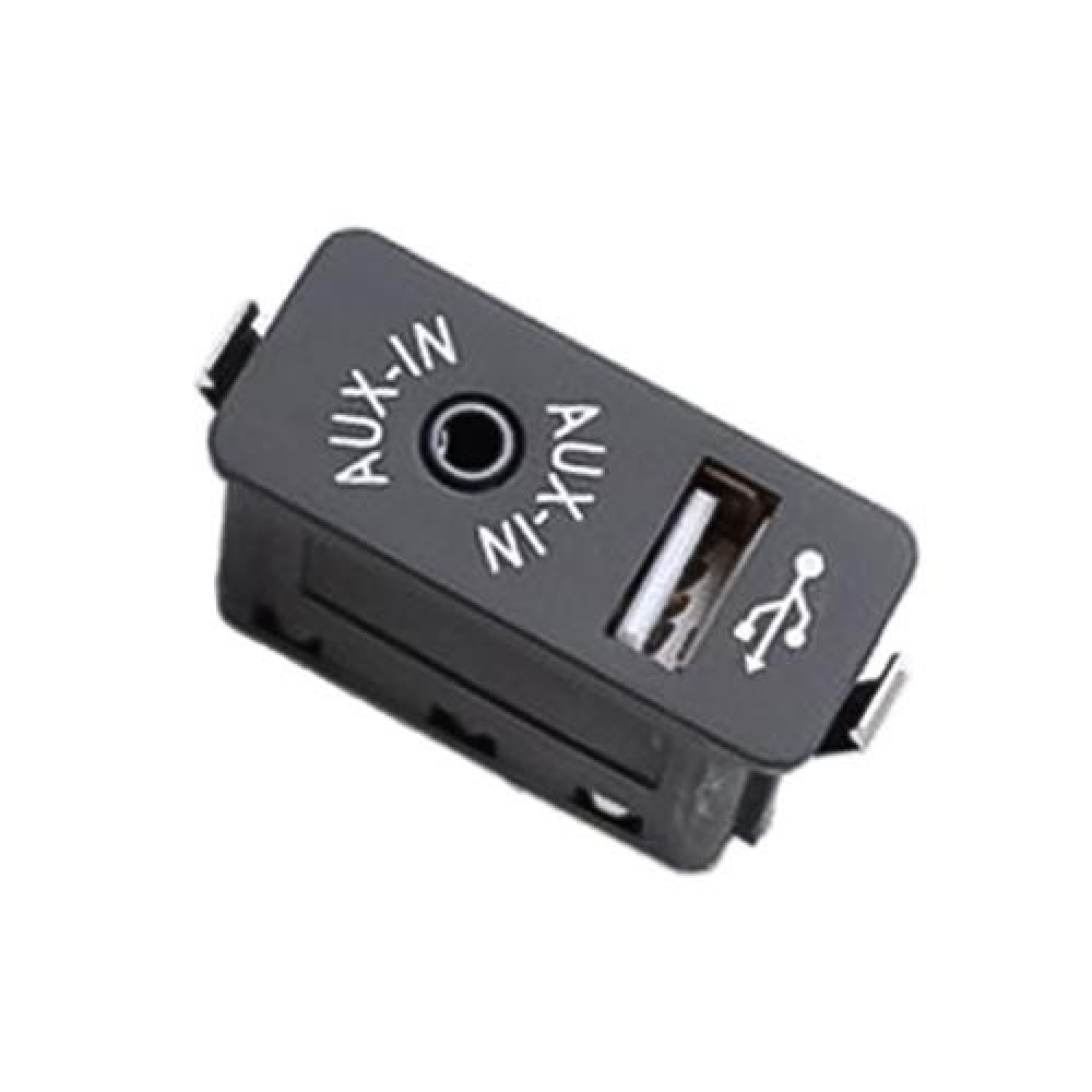 Car AUX + USB Interface Switch Interface Panel for BMW X3 X4 X5 X6