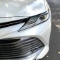 Car Headlight Eyebrow Decoration Sticker for Toyota Camry 2018+ (Black)