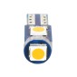 10 in 1 Car T5 0.2W DC12V Instrument Panel LED Decorative Light(Yellow Light)