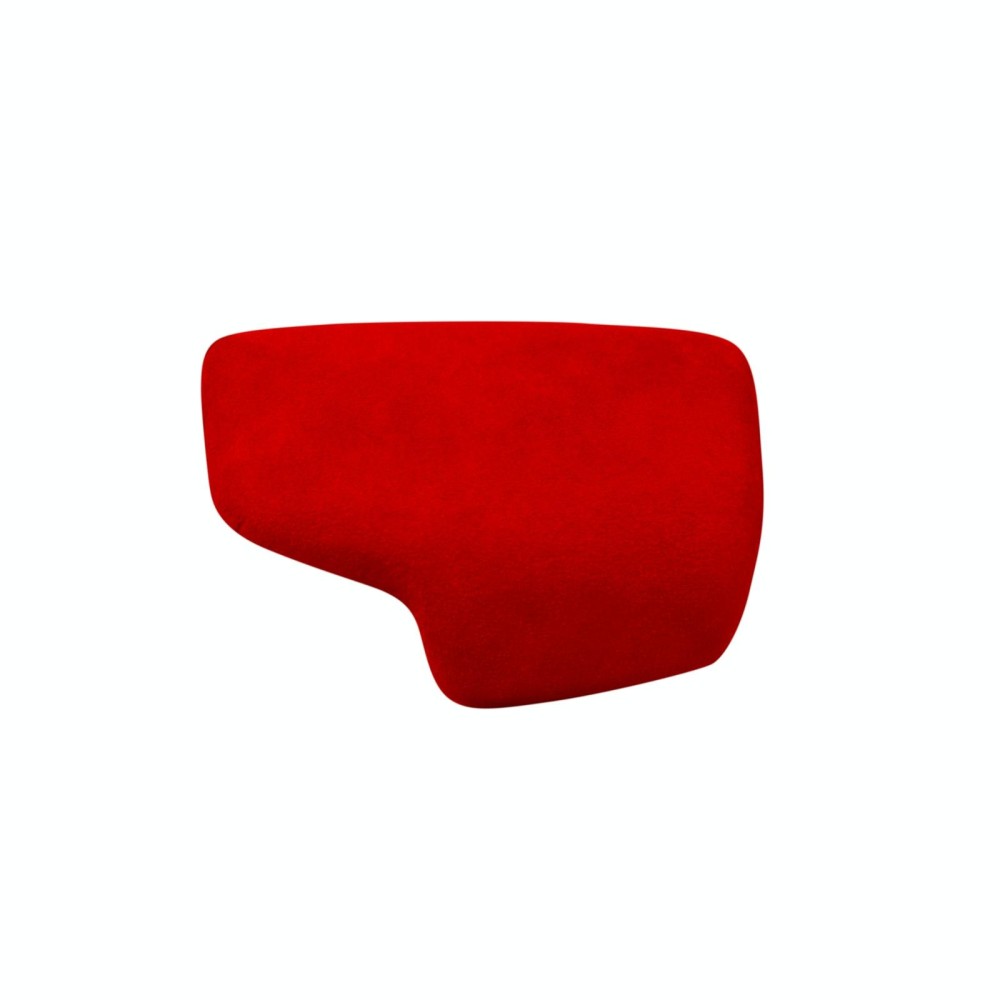 Car Suede Shift Knob Handle Cover A Version for Audi A4/S4(2017+) & A5/S5(2017+), Suitable for Left Driving(Wine Red)