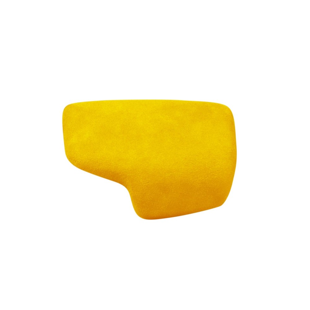 Car Suede Shift Knob Handle Cover A Version for Audi A4/S4(2017+) & A5/S5(2017+), Suitable for Left Driving(Yellow)