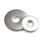 90 PCS Round Shape Stainless Steel Flat Washer Assorted M6-M10 Kit for Car / Boat / Home Appliance