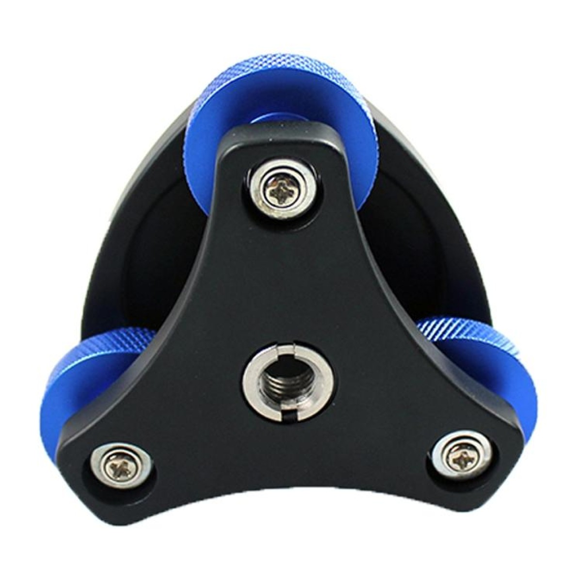 DLEV-3838 Precision Bubble Level Leveling Base Tripod Head Plate with 3/8 inch Screw & 3 Adjustment Dials for Tripod Mount