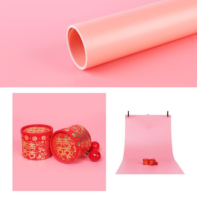 100x200cm PVC Paper Matte Photography Background(Pink)