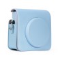 Full Body PU Leather Case Camera  Bag with Strap for FUJIFILM instax Square SQ1 (Blue)