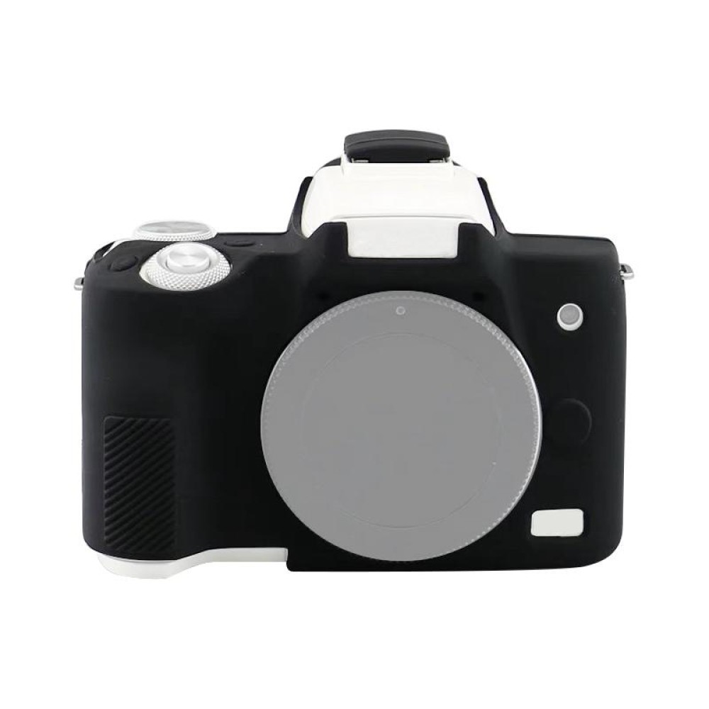 For Canon EOS M50 Mark II / M50 II Soft Silicone Protective Case(Black)