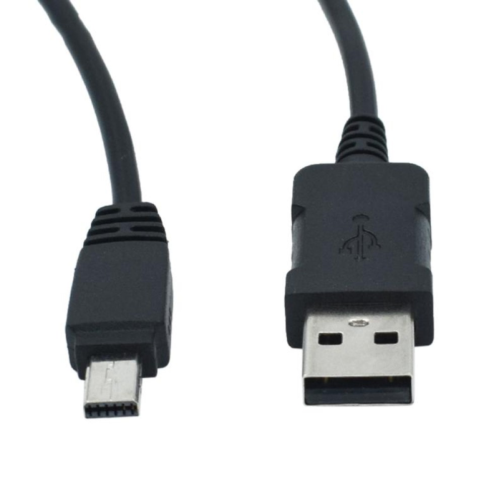 10 PCS 12-Pin USB 3.0 Camera Charging Data Cable For Casio TR150 /  ZR1200 / ZR1500, Length: 1.0m