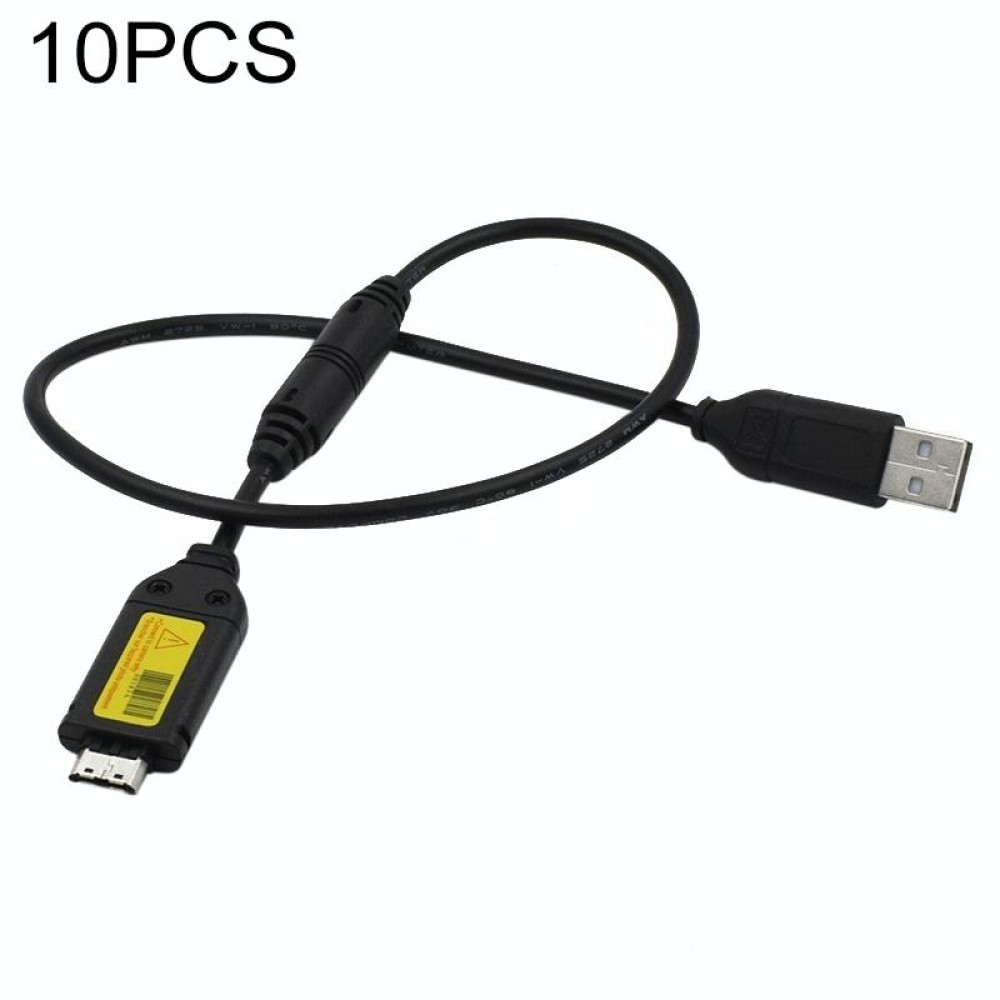 10 PCS USB Charging Data Cable For Samsung  WB5000 / 5500 / ES10, Length: 0.5m with Magnetic Ring