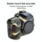 Soft Silicone Protective Case for Canon EOS 7D (Camouflage)