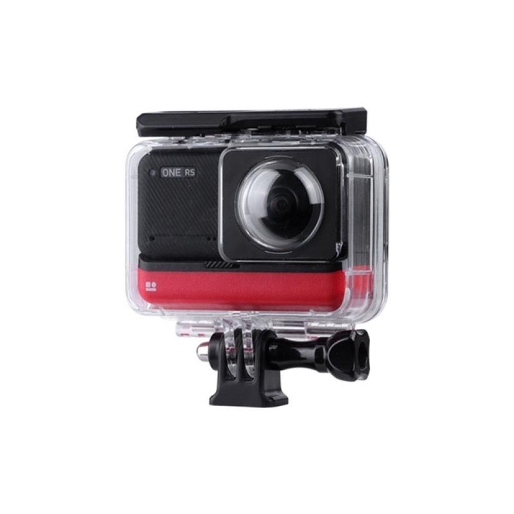 For Insta360 One RS 360 Edition 60m Underwater Depth Diving Case Waterproof Housing(Transparent)