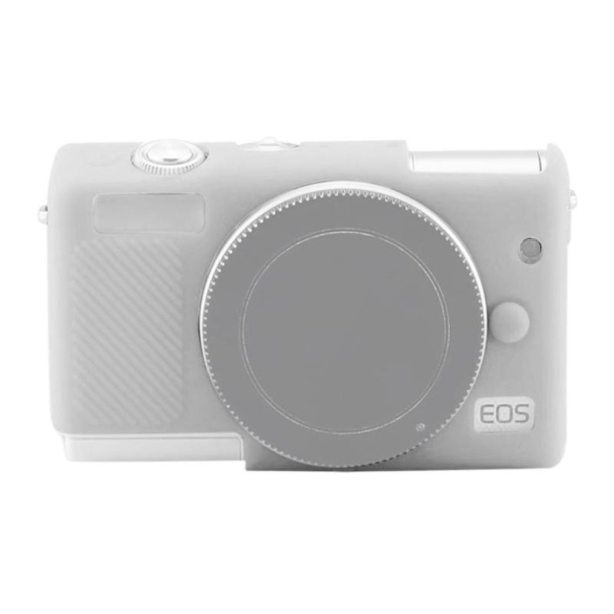 Soft Silicone Protective Case for Canon EOS M200 (White)
