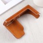 1/4 inch Thread PU Leather Camera Half Case Base for Leica TL (Typ 701) (Brown)