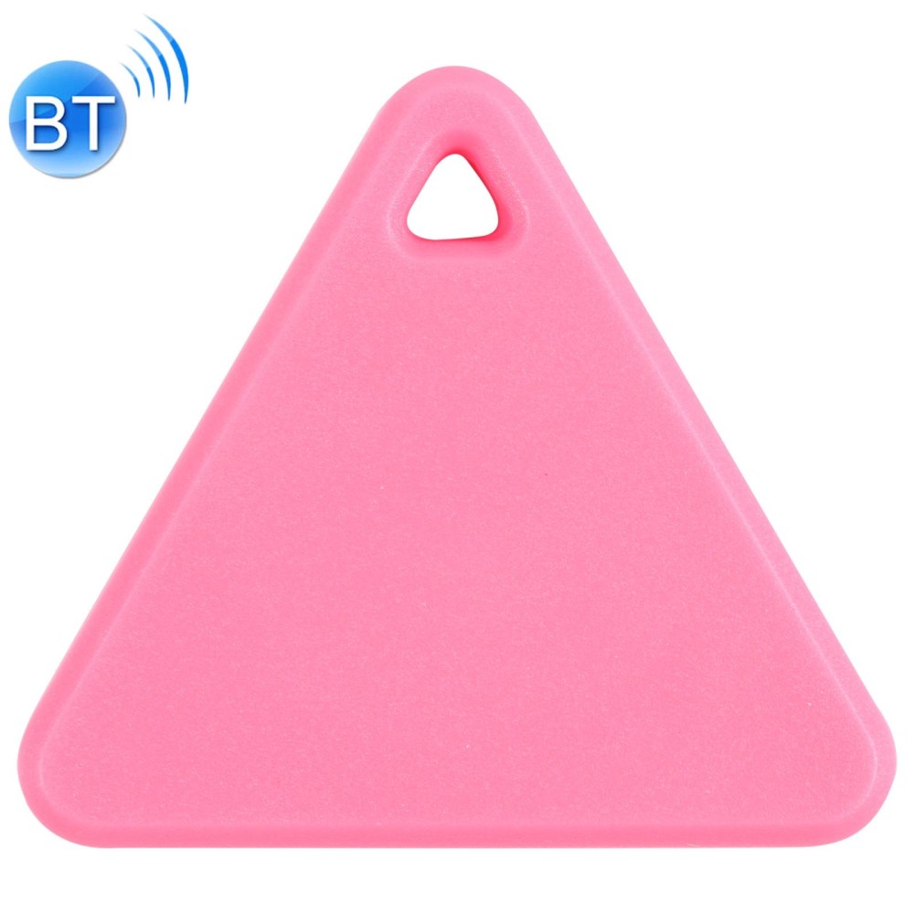 HCX003 Triangle Two-way Smart Bluetooth Anti-lost Keychain Finder (Pink)