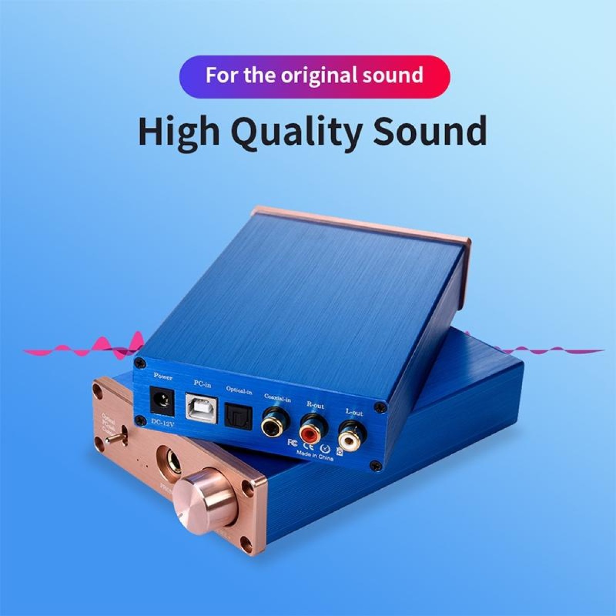 NK-P90 Audio DAC Decoder Fiber Coax Digital Audio Amplifier