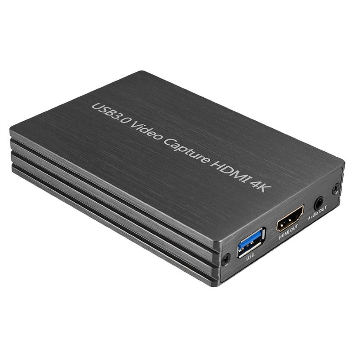 NK-S300 USB 3.0 HDMI 4K HD Video Capture Card Device(Grey)