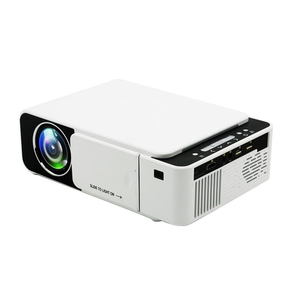 T5 100ANSI Lumens 1024x600 Resolution LED+LCD Technology Smart Projector, Support HDMI / SD Card / 2 x USB / Audio 3.5mm, Same Screen Version