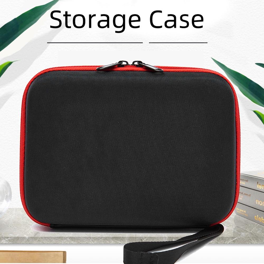 For DJI Osmo Action 3 Carrying Storage Case Bag,Size: 21x 16 x 6cm (Black)
