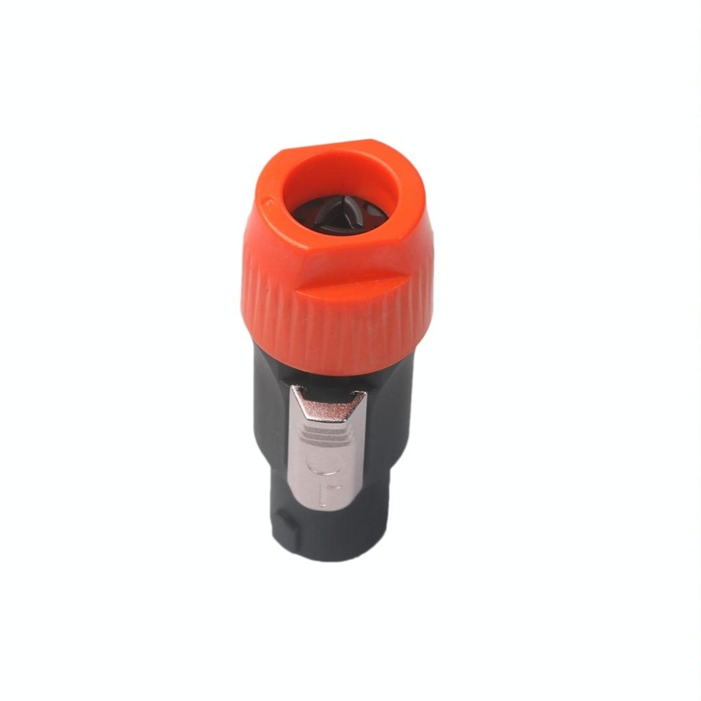 NL4FC 2221 4 Pin Plug Male Speaker Audio Connector(Orange)