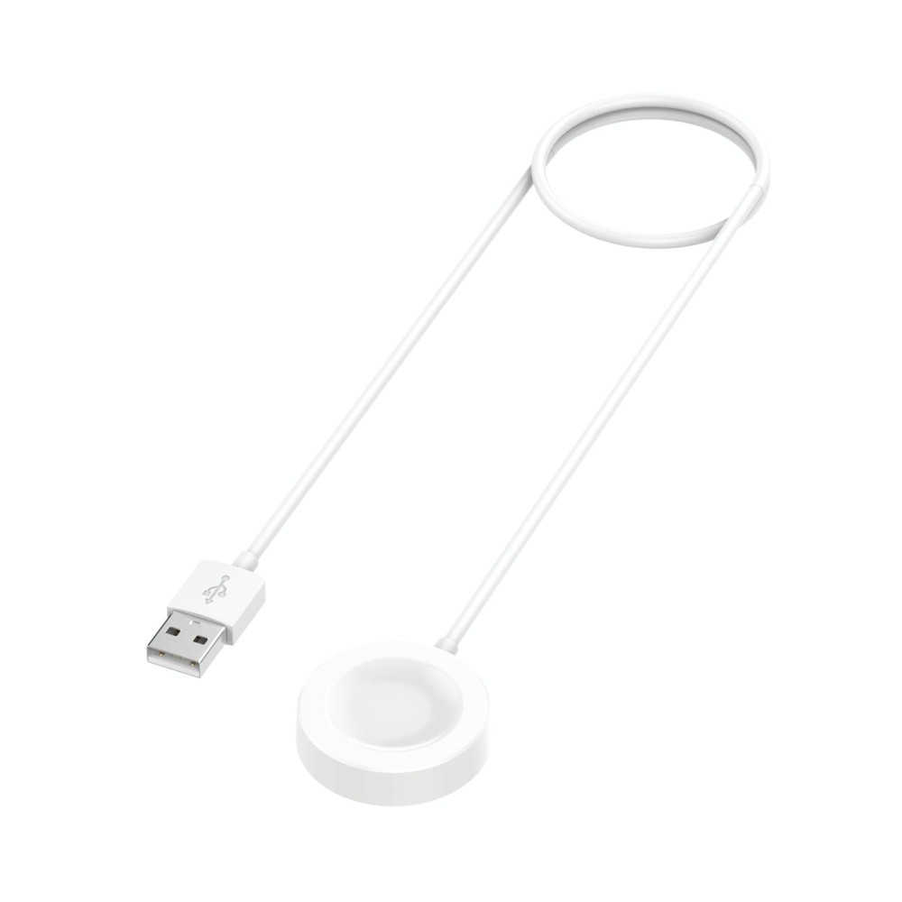 For Huawei Watch GT 2 Pro / GT 2 ECG USB Magnetic Charging Cable, Length: 1m, Style:One Piece(White)