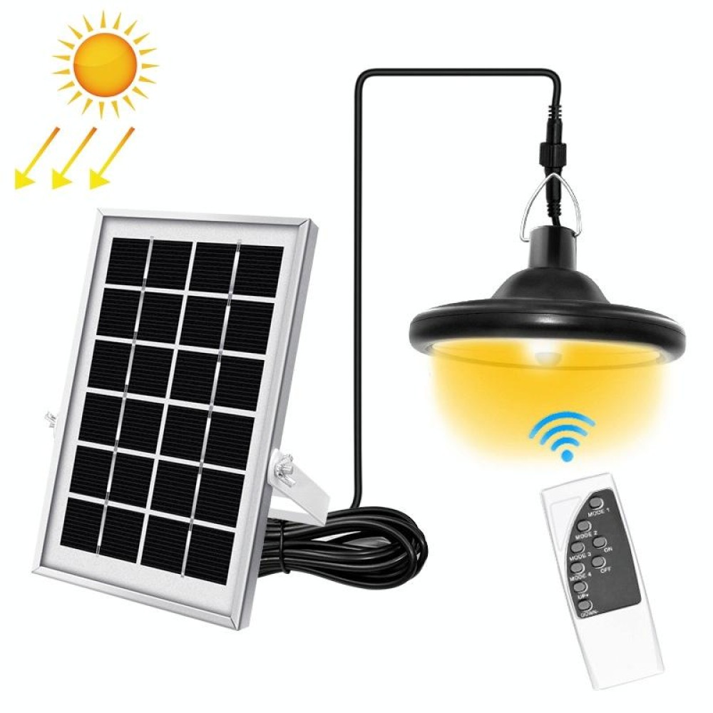 Smart Induction 56LEDs Solar Light Indoor and Outdoor Garden Garage LED Lamp, Light Color:Warm Light(Black)