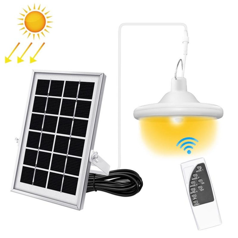 Smart Induction 56LEDs Solar Light Indoor and Outdoor Garden Garage LED Lamp, Light Color:Warm Light(White)