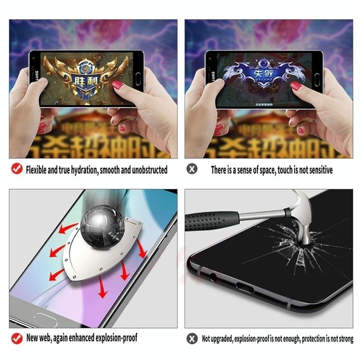 For OnePlus 9 Pro Full Screen Protector Explosion-proof Hydrogel Film