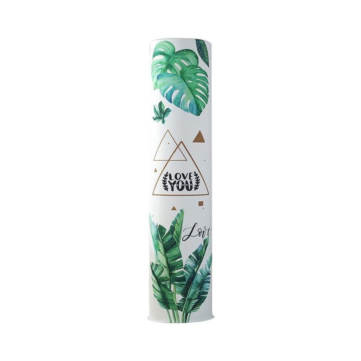 Elastic Cloth Cabinet Type Air Conditioner Dust Cover, Size:190 x 40cm(Banana Leaves)
