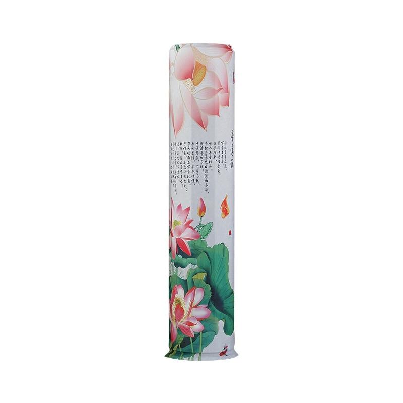 Elastic Cloth Cabinet Type Air Conditioner Dust Cover, Size:190 x 40cm(Lotus)