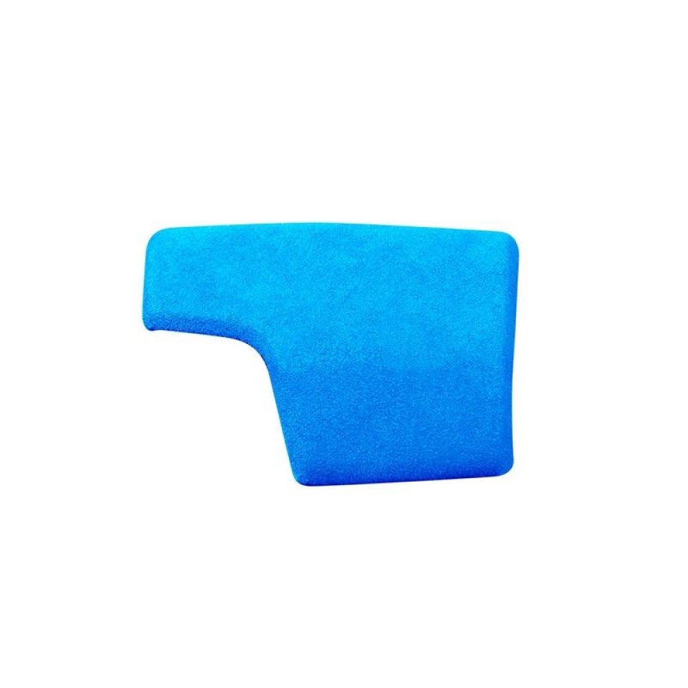 Car Suede Shift Knob Handle Cover B Version for Audi A6/A7(2019+) & SQ8(2017+) & RS6/RS7(2019+) & Q8/S8(2020+), Suitable for Left Driving(Sky Blue)