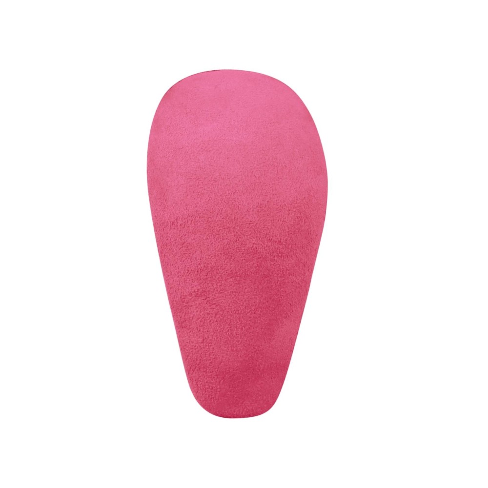 Car Suede Shift Knob Handle Cover for Audi A6 / S6 / A7(2015-2018) , Suitable for Left Driving(Pink)