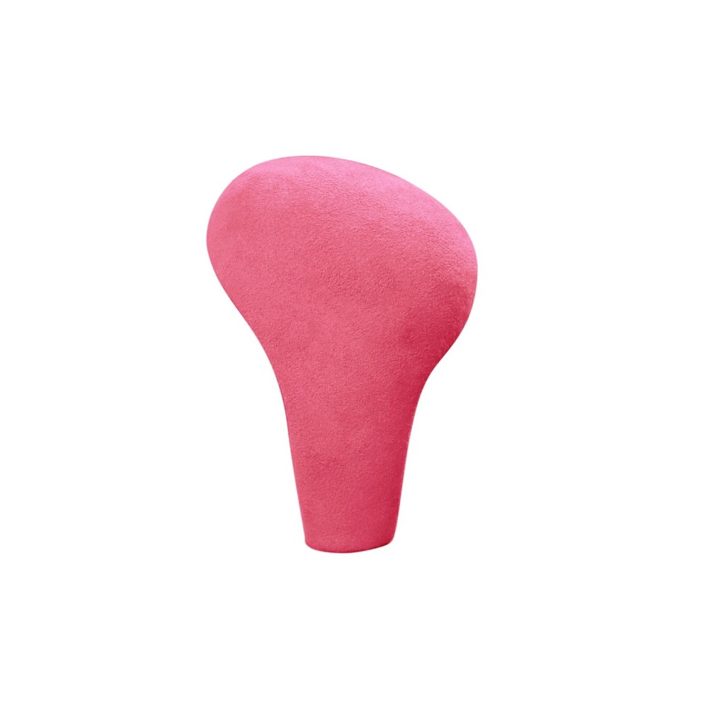 Car Suede Shift Knob Handle Cover for Audi A4(2009-2012) / A5(2008-2010) / Q5(2009-2012), Suitable for Left Driving(Pink)