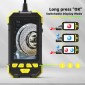 Y19 8mm Single Lens Hand-held Hard-wire Endoscope with 4.3-inch IPS Color LCD Screen, Cable Length:5m(Yellow)