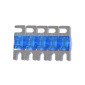 A0303 Blue 5 PCS Car Audio AFS Mini ANL 30A Fuse Nicked Plated
